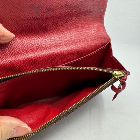 Louis Vuitton Damier Ebene Monogram Emilie Wallet 20533 - Picture 7 of 10